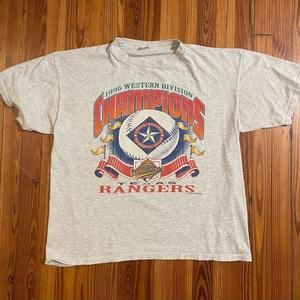 Vintage Texas Rangers 1996 Western Division Shirt Collection Tee